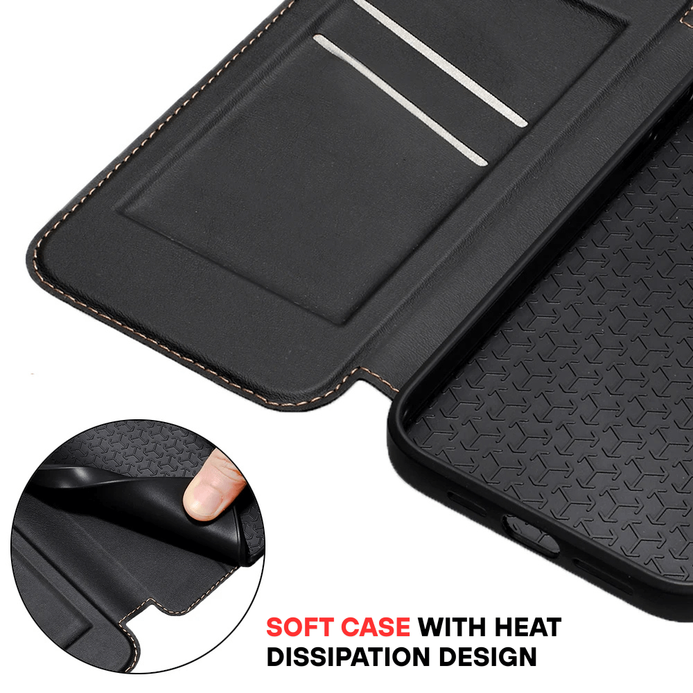 Refero Leather Wallet iPhone Case - Astra Cases