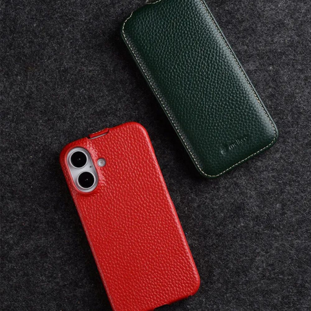 Edoceo MagSafe Flip Leather iPhone Case - Astra Cases