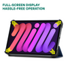 Infletus Tri-Fold Shockproof Leather iPad Case