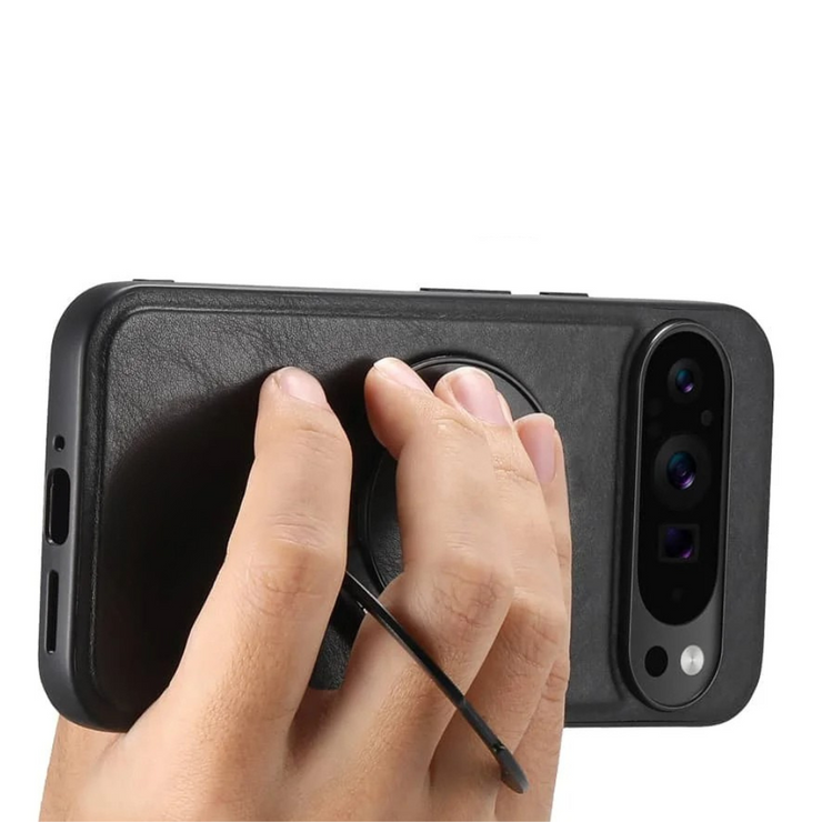 Callidus Leather Case With Built-in Kickstand For Google Pixel