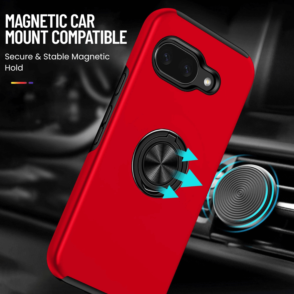 Palea Shockproof Case For Google Pixel With Ring Holder - Astra Cases