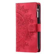 Erro Magnetic Leather Wallet Case With Straps For Galaxy A Series