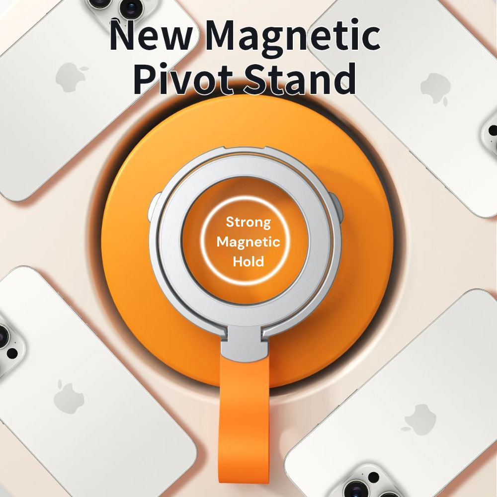 Fodio Magnetic Phone Grip & Kickstand With Silicone Strap - Astra Cases
