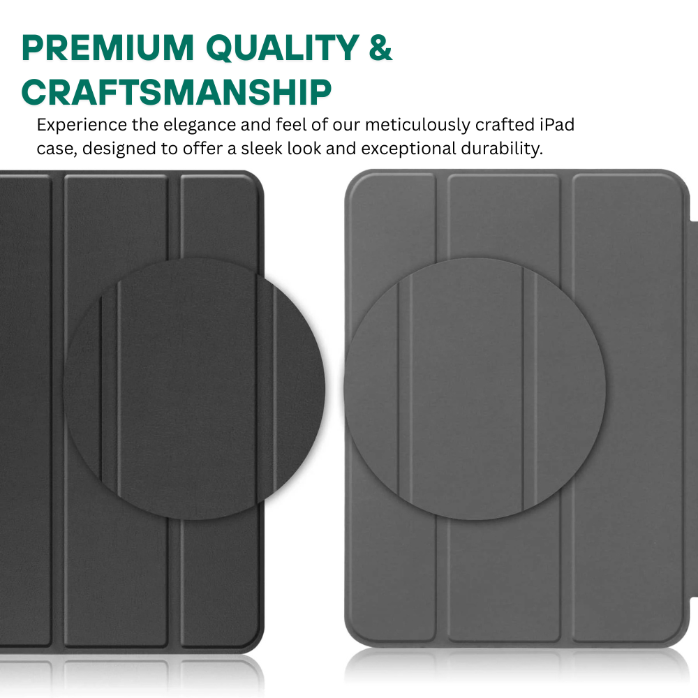 Meus Tri-Fold Shockproof Leather iPad Case- Astra Cases