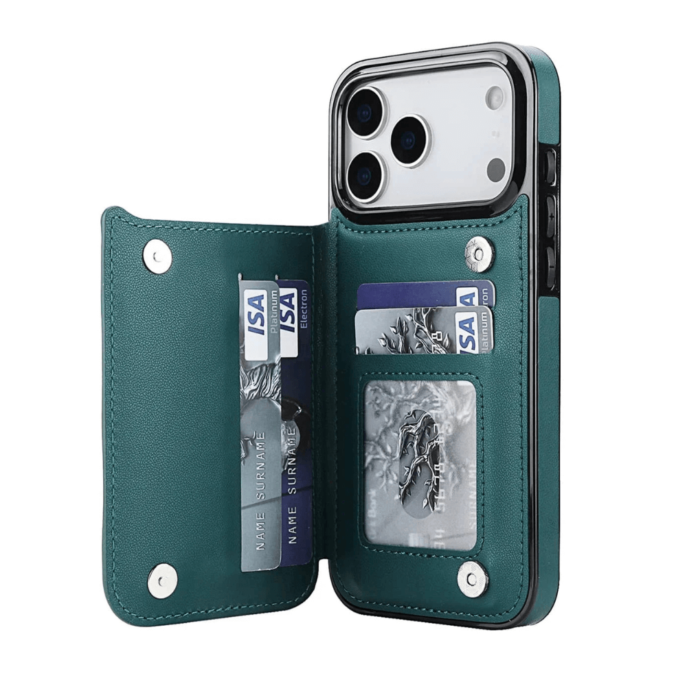 Tempero Leather Flip Wallet iPhone Case - Astra Cases