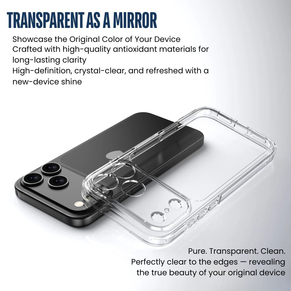 Casus Clear Shockproof iPhone Case - Astra Cases
