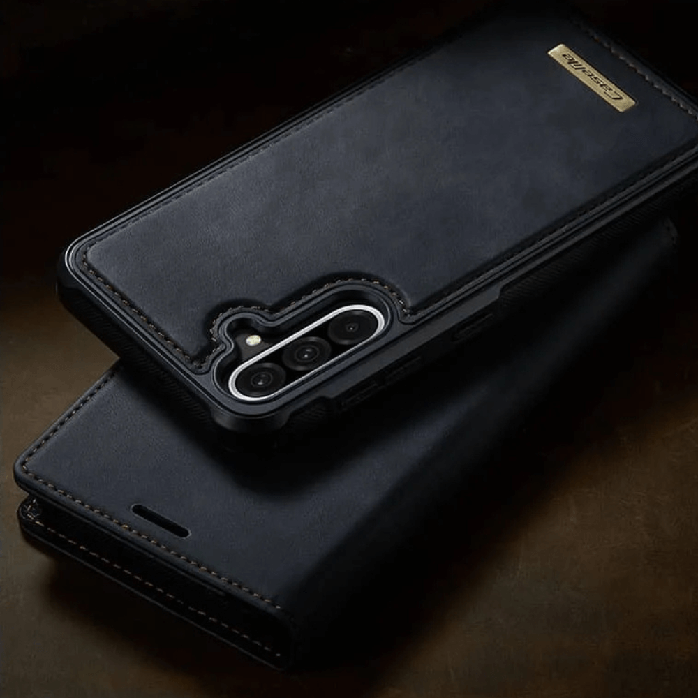 Quin Leather Flip Wallet Galaxy Case - Astra Cases