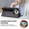 Civis Leather Wallet Flip iPhone Case - Astra Cases