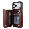 Vistor Leather Flip Wallet Case For iPhone 17 Series