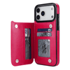 Vistor Leather Flip Wallet Case For iPhone 17 Series