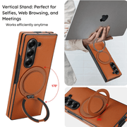 Reddo MagSafe Leather Case for Galaxy Z Fold -Astra Cases