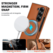 Reddo MagSafe Leather Case for Galaxy Z Fold -Astra Cases