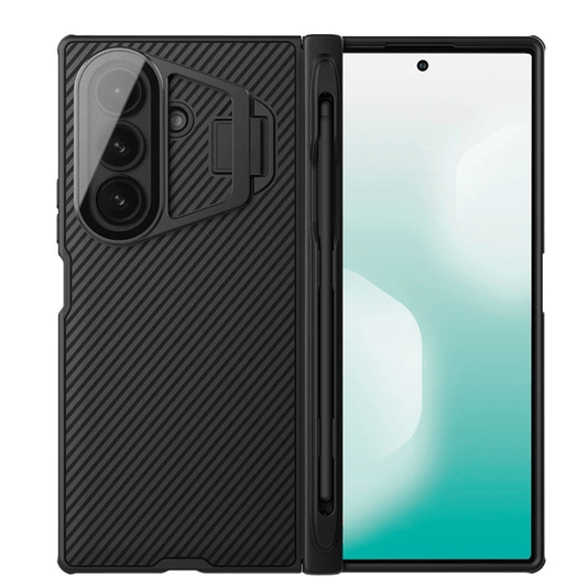 Parvus Shockproof Matte Case For Galaxy Z Fold 7 With S-Pen Holder - Astra Cases
