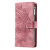 Erro Magnetic Leather Wallet Case With Straps For Galaxy A Series