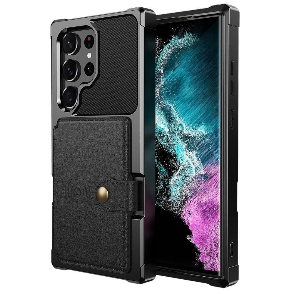 Echo Luxury Leather Wallet Case For Galaxy S Series - Astra Cases