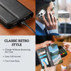 Civis Leather Wallet Flip iPhone Case - Astra Cases