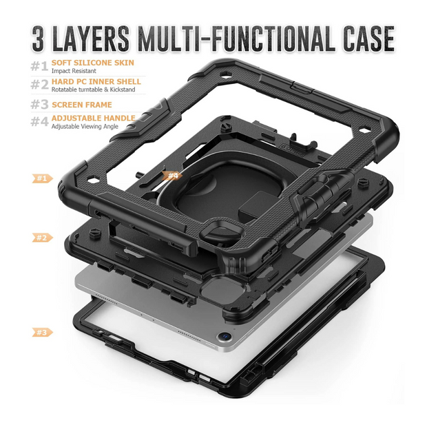 Nescio Heavy Duty Case For iPad Air Series