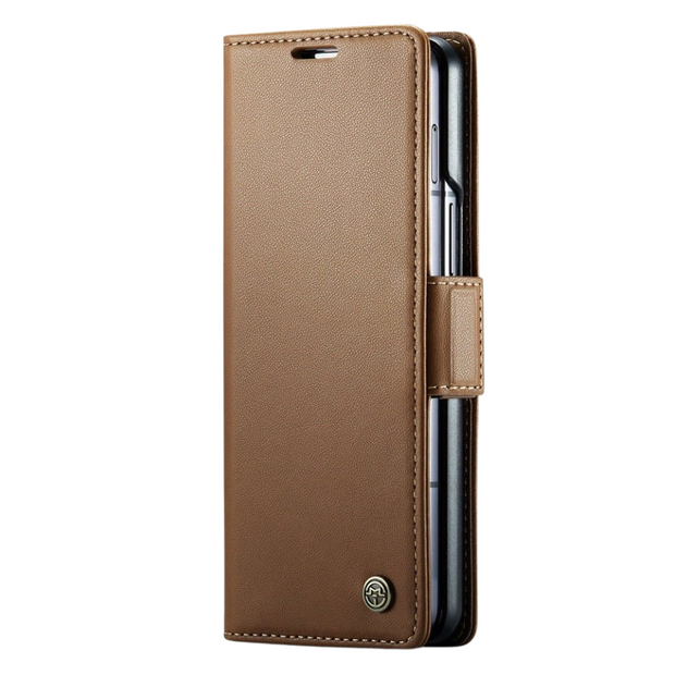 Concero Premium Leather Wallet Case for Galaxy Z Fold With Card Slot
