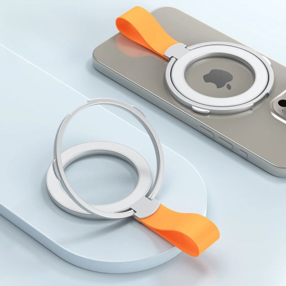 Fodio Magnetic Phone Grip & Kickstand With Silicone Strap - Astra Cases