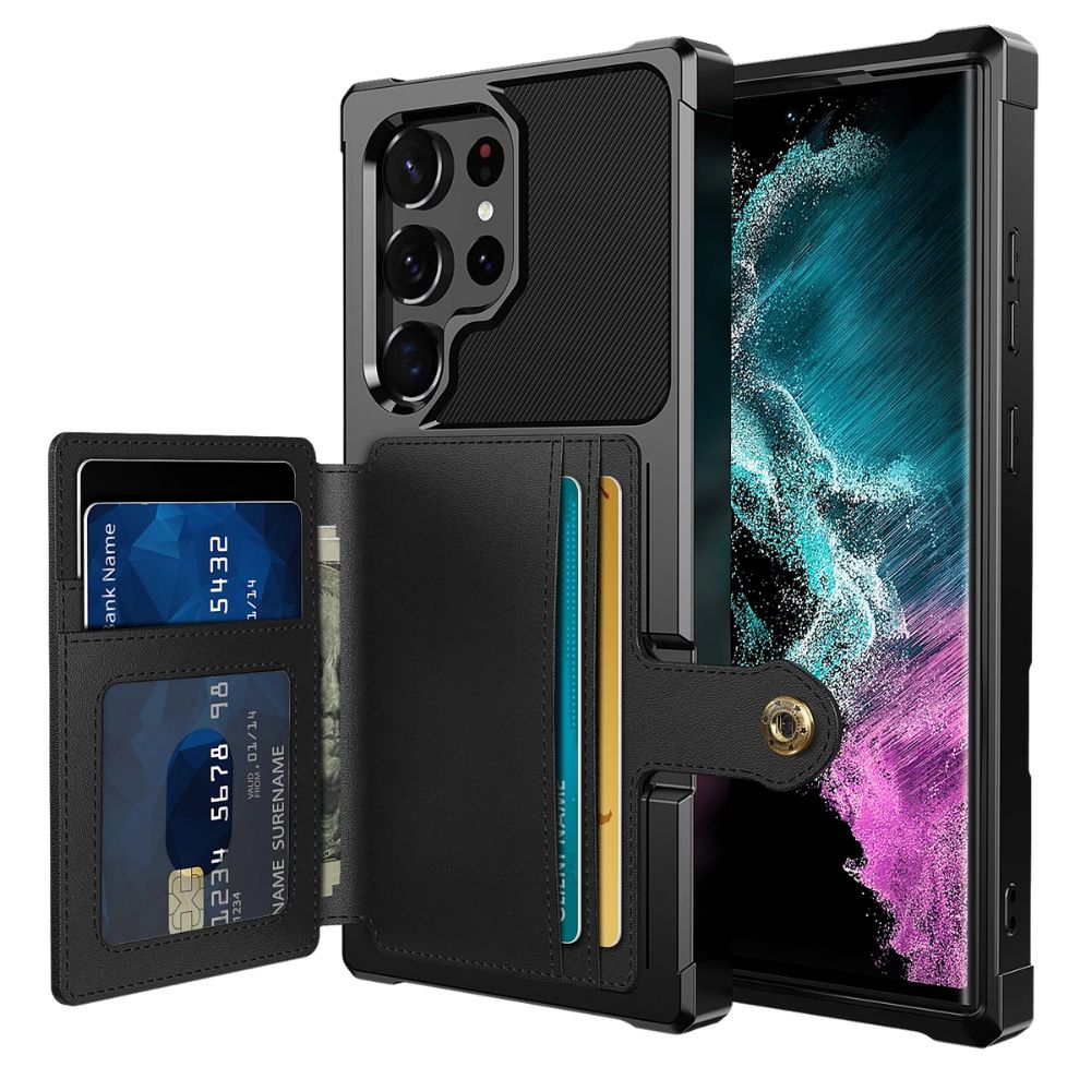 Echo Luxury Leather Wallet Case For Galaxy S Series - Astra Cases