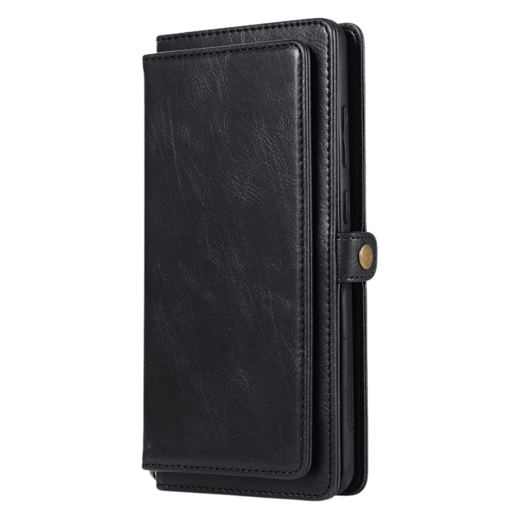Mereo Magnetic Leather Galaxy Wallet Case with Lanyard and Card Slot