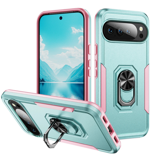Odio Shockproof Case For Google Pixel With Ring Holder - Astra Cases