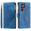 Deus Magnetic Leather Wallet Galaxy Case With Straps