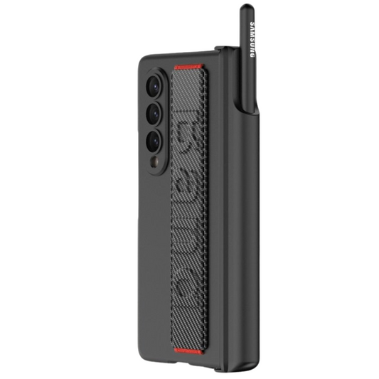 Fumi Protective Case With Magnetic Pen Hinge And Screen Protector for Galaxy Z Fold 4