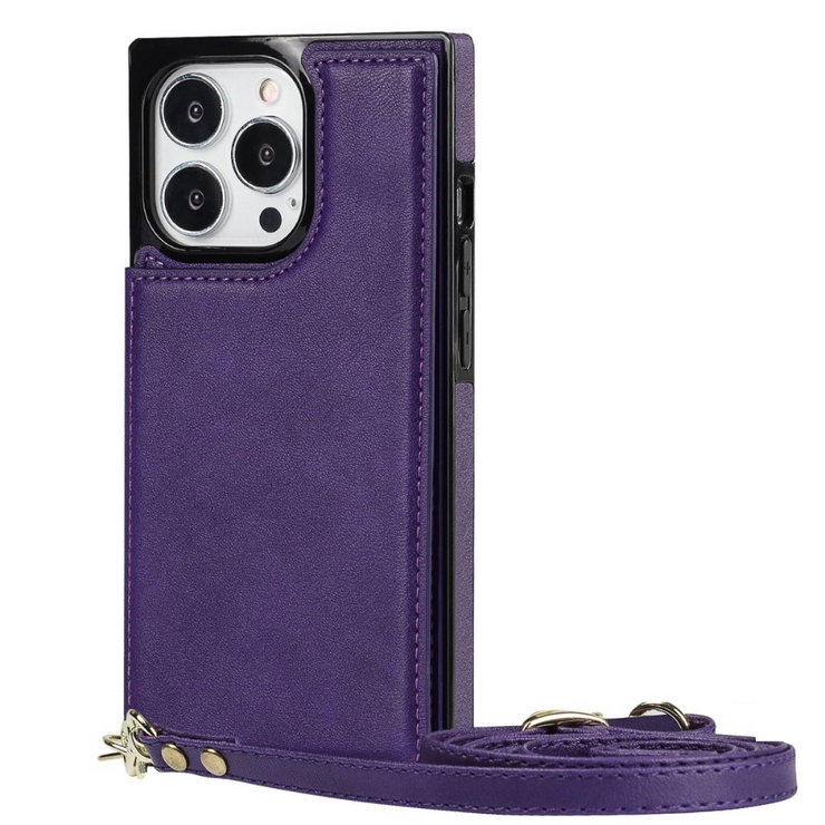 Nimbus Crossbody Leather iPhone Case