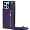 Nitida Crossbody Leather Case With Stand For iPhone 15 Series