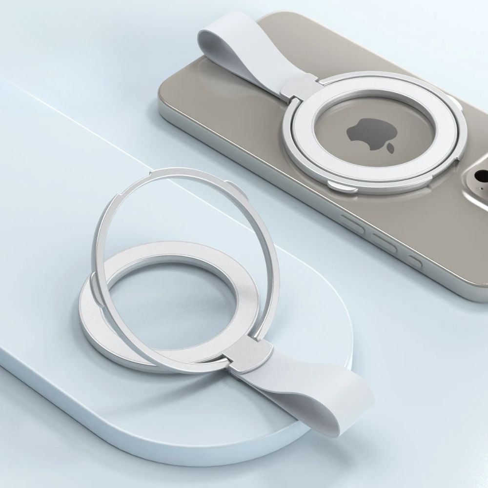 Fodio Magnetic Phone Grip & Kickstand With Silicone Strap - Astra Cases