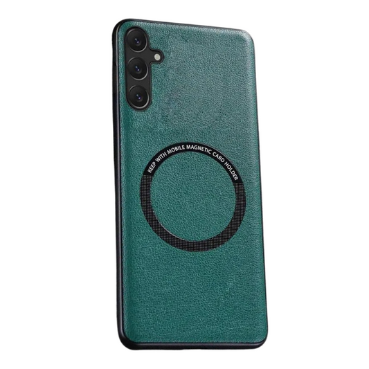 Idoneus Magnetic Leather Case for Galaxy S23 FE