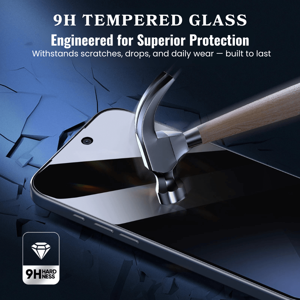 Absque Privacy Tempered Glass Screen Protector For iPhone - Astra Cases