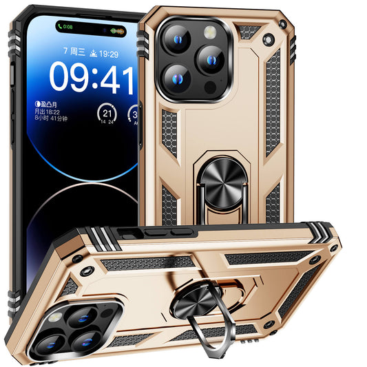 NATO Military Grade Case With Kickstand For iPhone 15-17 Series