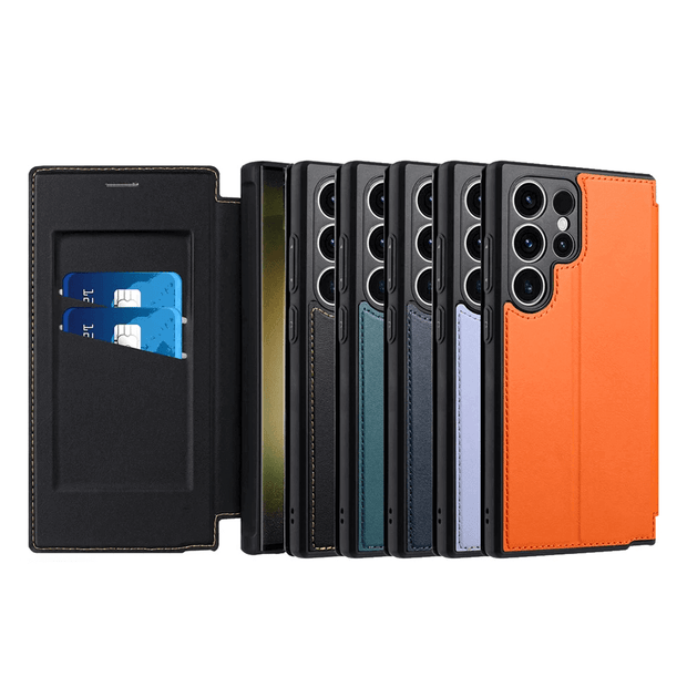 Rego Leather Wallet Galaxy Case - Astra Cases