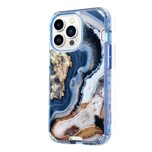 Castra Marble Pattern Soft Silicone iPhone Case