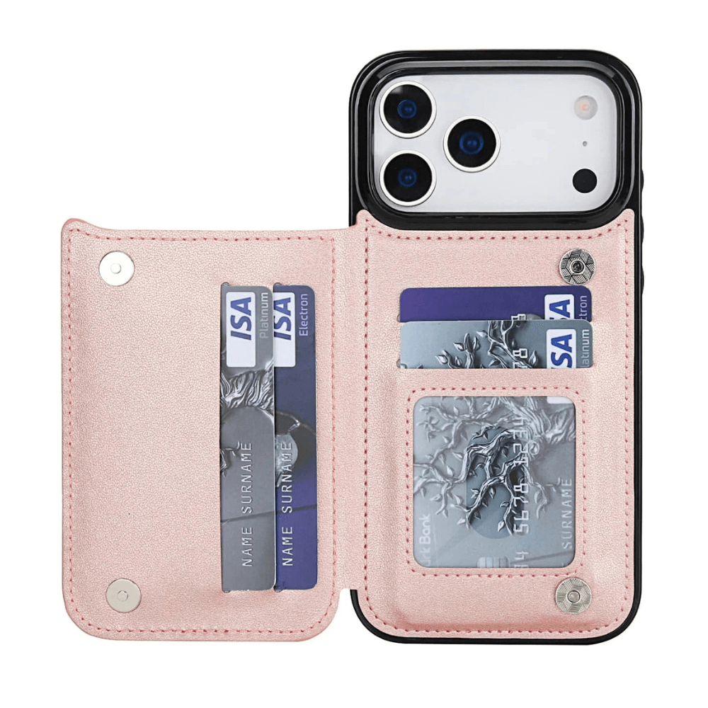 Tempero Leather Flip Wallet iPhone Case - Astra Cases