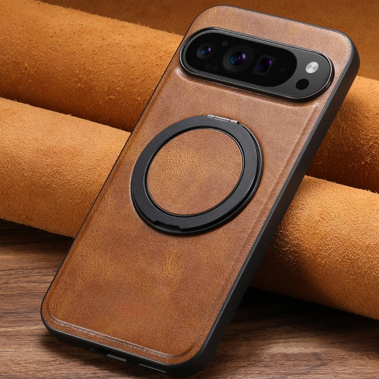 Callidus Leather Case With Built-in Kickstand For Google Pixel