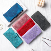 Erro Magnetic Leather Wallet Case With Straps For Galaxy A Series