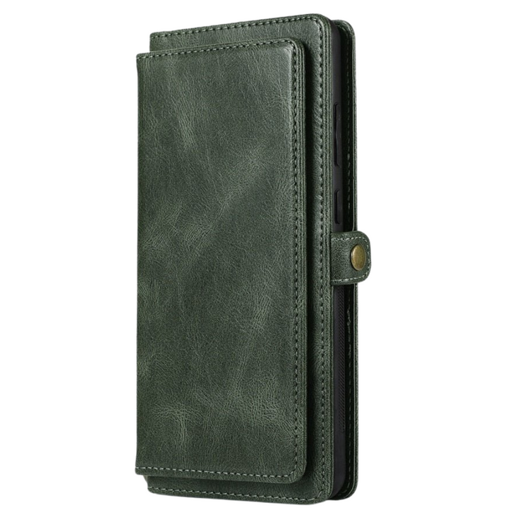 Mereo Magnetic Leather Galaxy Wallet Case with Lanyard and Card Slot