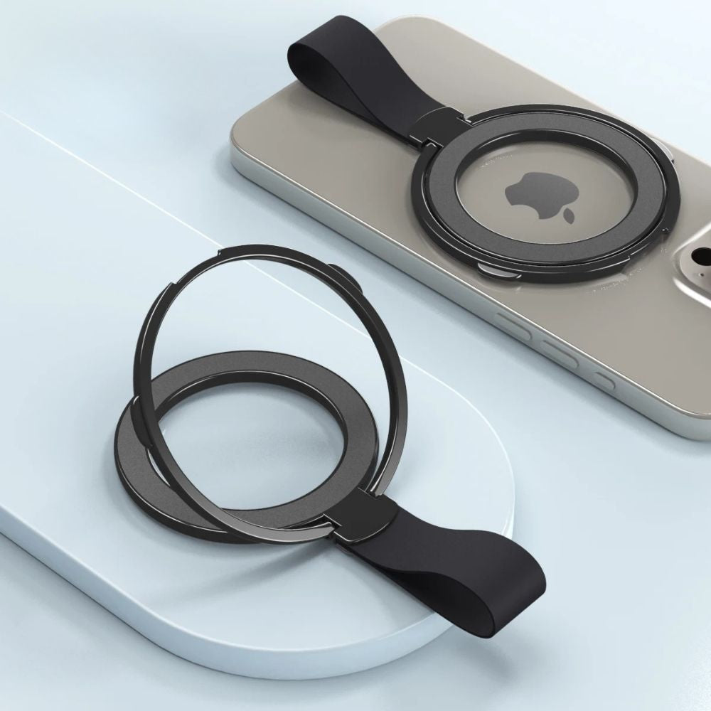 Fodio Magnetic Phone Grip & Kickstand With Silicone Strap - Astra Cases