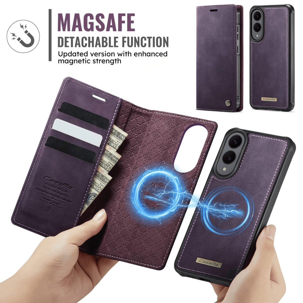 Quovis Leather Flip MagSafe Wallet Galaxy Case - Astra Cases