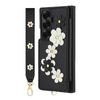 Privo Floral Design Detachable Wallet Case For Galaxy Z Fold - Astra Cases