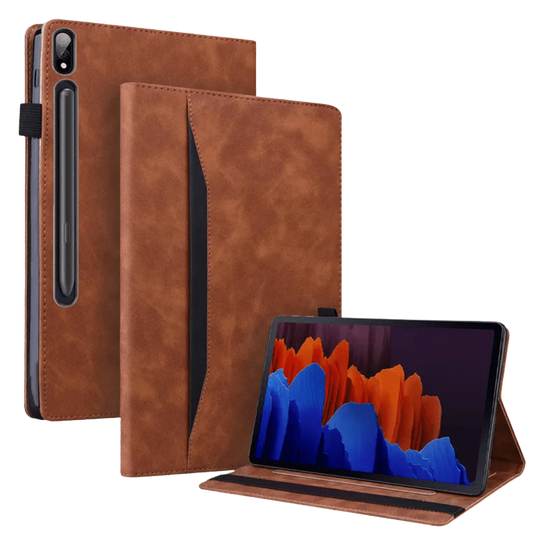 Laevus Leather Case For Galaxy Tab With Adjustable Stand