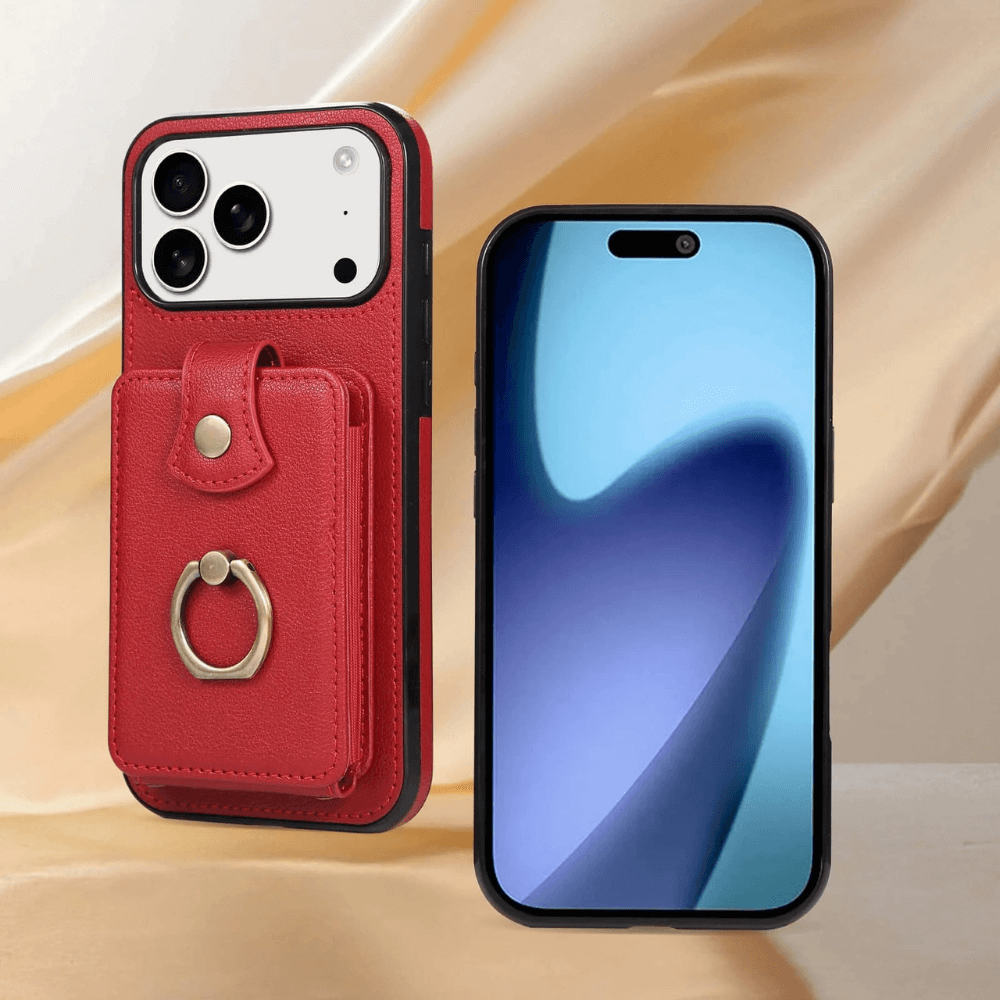 Sanus RFID Blocking Leather Wallet iPhone Case - Astra Cases