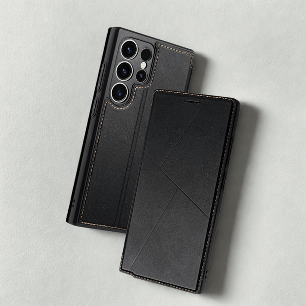 Rego Leather Wallet Galaxy Case - Astra Cases