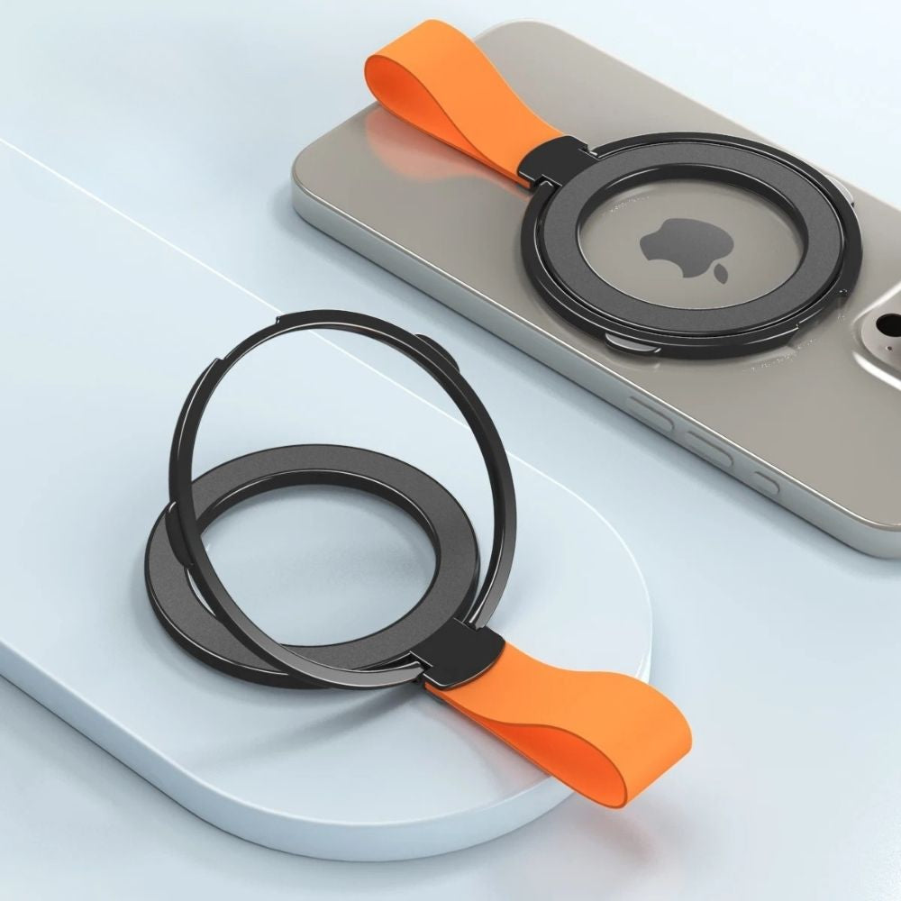 Fodio Magnetic Phone Grip & Kickstand With Silicone Strap - Astra Cases