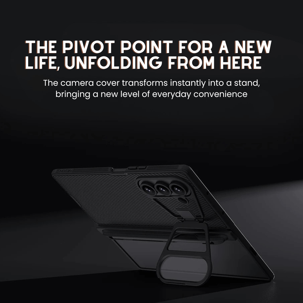 Parvus Shockproof Matte Case For Galaxy Z Fold 7 With S-Pen Holder - Astra Cases