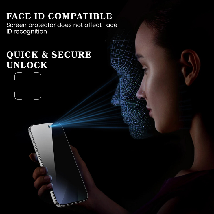 Absque Privacy Tempered Glass Screen Protector For iPhone - Astra Cases