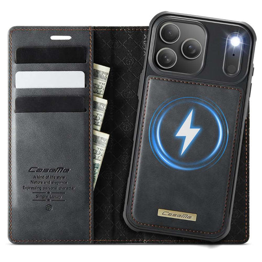 Quae Leather Flip MagSafe Wallet iPhone Case